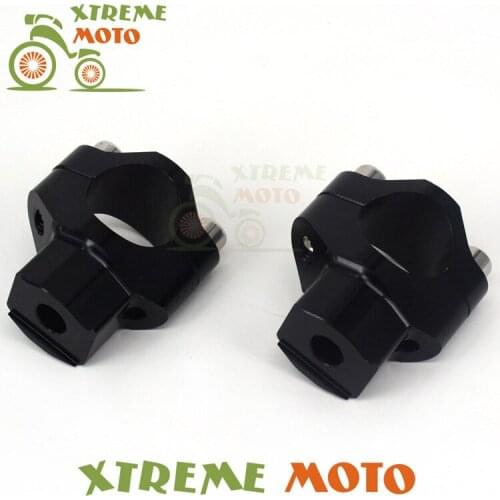1 1/8" Billet HandleBar Risers Handle Fat Bar Mount Clamp For SX SXF EXC XCW XCFW EXCF 125 250 300 350 400 450 500 505 525 530