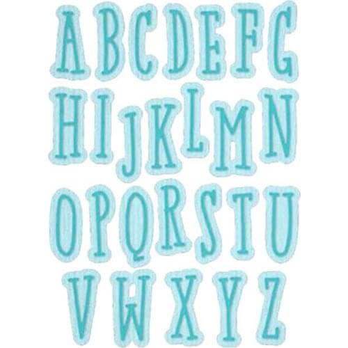 26 Uppercase Letters Metal Cutting Dies 2021 New Diy Molds Scrapbooking Paper Making Die Cuts Crafts Christmas Dies