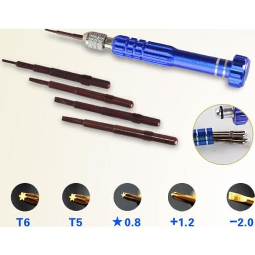 500Set NEW 5 in 1 Multi Function Manual Repair Open Tools Kit Screwdrivers For DIY Mobile Phone Accessories OPENER