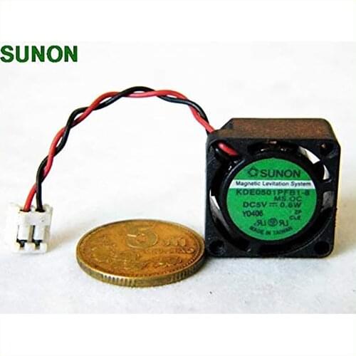 Brand New SUNON KDE0501PFB1-8 2010 5V 0.8W Mini Fans for Hard Drives