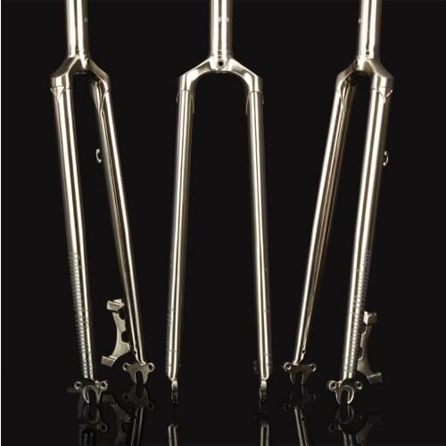 AM TG2 26 27.5 29ER MTB Mountain Bike CrMo Steel CR4130 Rigid Fork Quick Release Bicycle Parts
