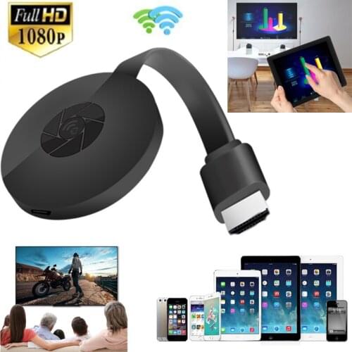 1080P Wireless WiFi Display Dongle TV Stick Video Adapter Airplay DLNA Screen Mirroring Share for IPhone IOS Android Phone To TV
