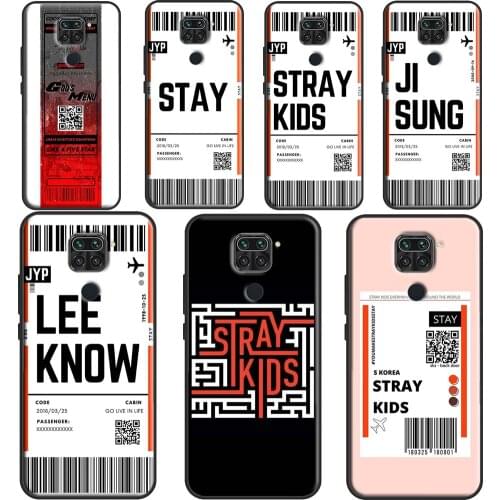 Stray Kids Tickets Case For Xiaomi Redmi Note 9 Pro Note 7 8T 9S Coque For Redmi Note 8 Pro 9 9A 9C Cover