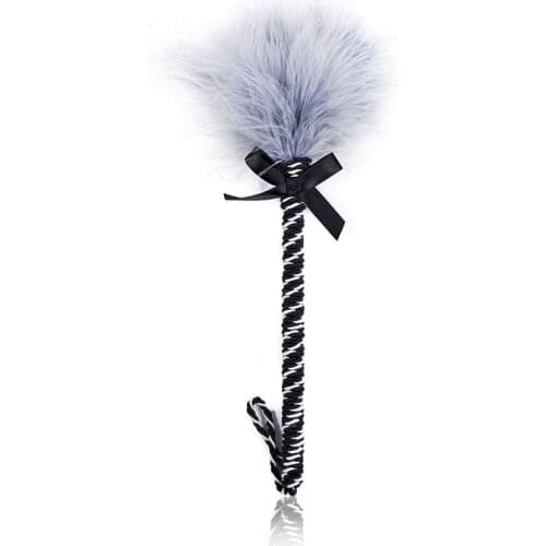 Feather Whip Sex Racket Sex Toy Spanking BDSM Bondage Flogger Erotic Fetish Flirting Slave Adult Games For Couples Flirting toys