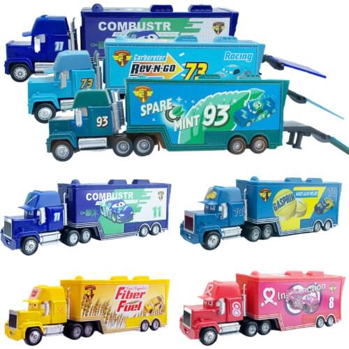 Disney 2 3 Car Toys McQueen Jackson Storm Mac Lightning Toy Truck Type 1: 55 Alloy Casting Child Model Car Model Christmas Gift
