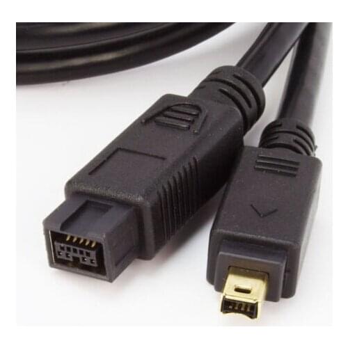IEEE 1394 FireWire Cable 4 to 9 pin for Panasonic AG-DVX100B PV-GS500 to MacBook Pro