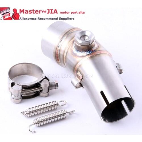 Motorcycle Exhaust Full System Muffler Slip On For KAWASAKI ER6N ER6F 2012-2016 Ninja 650R Z650 2017-2019 Versys 650 2015-2020