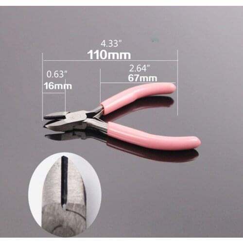 3Pcs Jewelry Pink Pliers Set Wire Cutting Bending Plier Jewelry Making Tools Kit