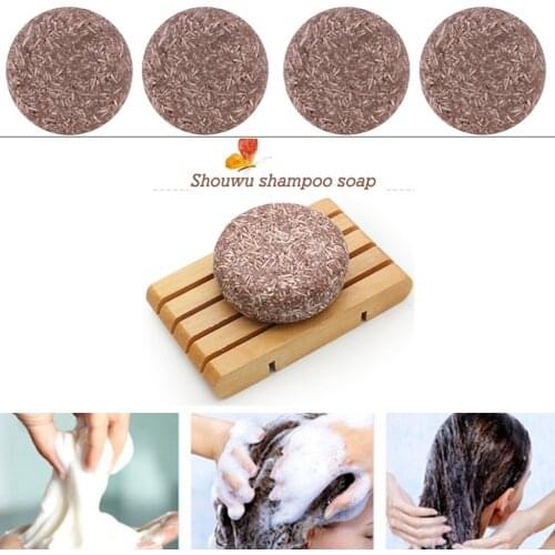 4pcs Multicolored Natural Solid Shampoos For Organic Shampoo Organic Handmade Hair Darkening Moisturize Repair Soap