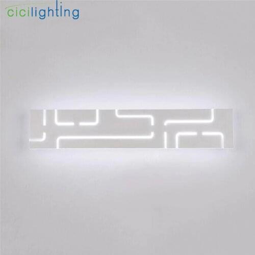 Modern L40cm 52cm 14W 16W LED Wall Light Bathroom Front Mirror Light Bedroom Bedside Stair Kitchen Art Decor Wall Lamp Sconce