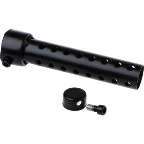 35mm Universal Motorcycle Exhaust Can DB Killer Silencer Muffler Baffle Black