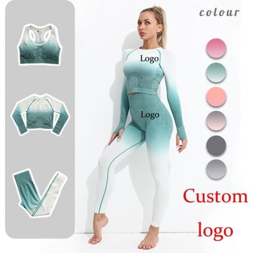 Women Sportswear Fitness Suit Seamless Yoga Set Workout Clothes Sport Outfit For Woman Gym Clothing Sports Set