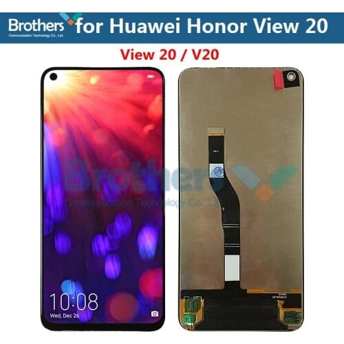 LCD Screen for Huawei Honor View 20 LCD Display Touch Screen Digitizer for Honor V20 LCD Assembly Replacement Tested Working AAA