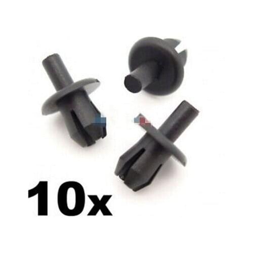 10x For Vauxhall Astra Front Wheel Arch Liner Clips- Inner Wing Splashguard Clips