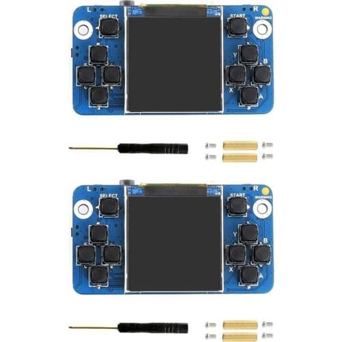 2Pcs/lot Waveshare 1.54inch Screen Tiny GamePi15 Designed 240×240 resolution for Raspberry Pi, Good Match for the Zero WS0022