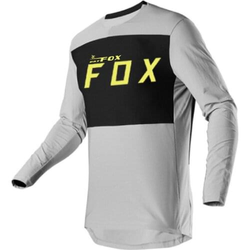 2021BAT Fox Motocross Jersey MTB Off Road Mountain Bike Downhill Jersey MX BMX Cycling Jersey Enduro Sweatshirt