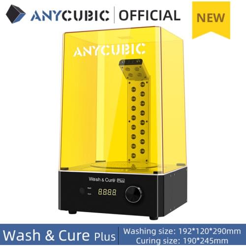 ANYCUBIC Wash & Cure Plus Washing Curing 2 in 1 Machine For Mars Pro Photon Mono X LCD 3D Printer 3D Printing Models