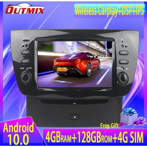 Car Multimedia Player 2Din Android 10.0 screen For DOBLO 2010 2011 2012 20132014 car GPS Automotivo Radio radio stereo head unit