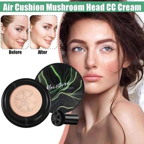 Mushroom Head Make Up BB Cream Air Cushion Cream Moisturizing Brightening Makeup Air-permeable Foundation BB Cream Natural