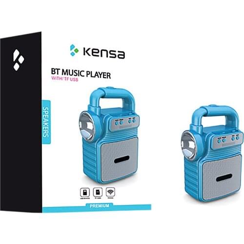 K-252 Bluetooth Speaker Wireless Bass Column Outdoor USB Speakers Loudspeaker