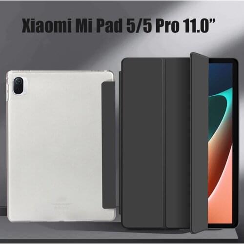 Tablet Case For Xiaomi MiPad 5 Pro / Pad5 Smart Case MI PAD 5 Ultra thin tablet leather Tri-fold Shell Cover For MiPad 5 5Pro
