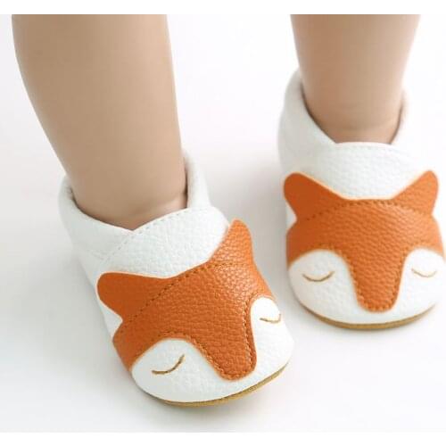 Baby Shoes Soft Newborn Baby Boy Girl Shoes Crib Anti-slip Sneaker Cartoon Toddler First Walkers 0-18M