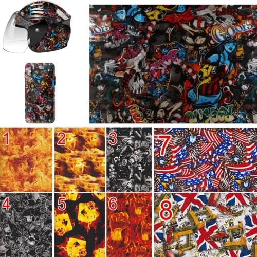 50*100cm Water Transfer Hydrodipping Film PVA Hydro Dipping Hydrographic Trim for Car Wheel Helmet Decor