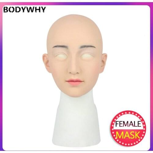Crossdresser Silicone Artificial Realistic Skin Transgender Mask Latex Sexy Cosplay for Men and Women Shemale Drag Queen New