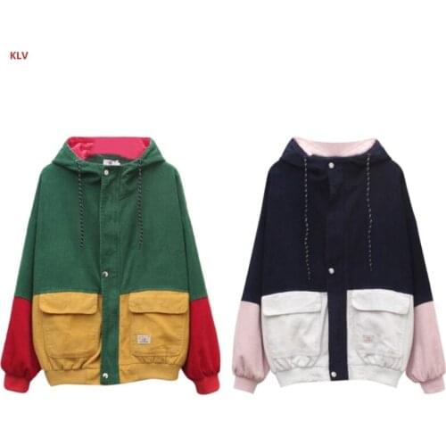 KLV Women's Sweaters With A Zipper