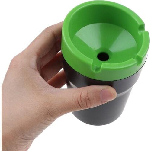 Creative ABS Car Ashtray Living Room Office Bathroom Desk Ashtray Ash Storage Box Car Accessories