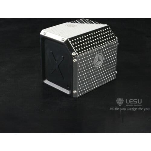 1/14 TMY MAN Bz 1851 LESU RC Model Tractor Truck Car Metal Exhaust Box B TH02317-SMT3