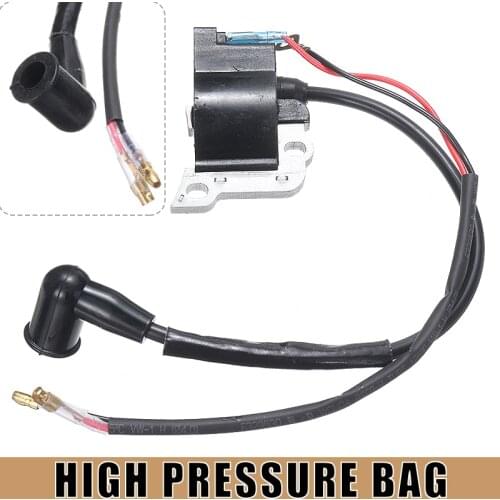 2 Hole Durable Ignition Coil Fit for 4 Stroke 139 Engine Strimmer Chainsaws Lawnmowers Parts Garden Tools