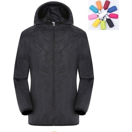 Men Womens Quick Dry Hiking Jacket Sun UV Protection Coats Outdoor Sports Fishing Skin Jackets