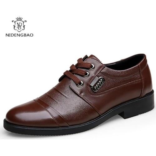NIDENGBAO Men's Lace-up Shoes