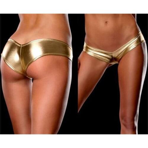 New Fashionable 3D Sexy Lingerie Hot Panties Discs G-String Underwear Exotic Leather Micro-Tanga Shorts Adult Sex Games-45