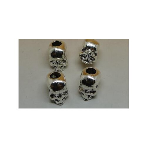 Zinc alloy pendant jewelry accessories diy handmade material charms skull