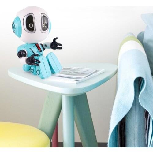 Alloy Da Da Robot Childrens Toy Model Ornaments Sound And Light Recording X9G4