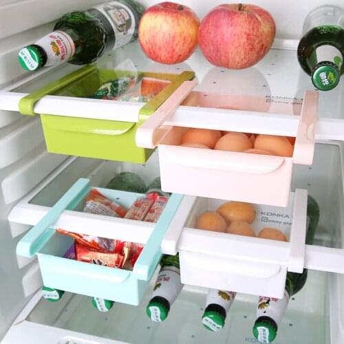 Fridge Fresh insulation Baffle Layers Multi-use shelves Creative storage Boxes Kitchen Supplies Finishing Racks