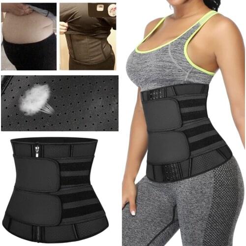 Waist Trainer Body Shaper Women Slimming Sheath Long Torso Modeling Belt Latex Belly Shapers Tummy Trimmer Breathable Corset
