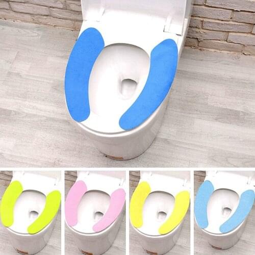 Waterproof Plush Toilet Seat Cover Cartoon Soft Toilet Cushion Pad WIth Zipper Handle Deska Klozetowa Bathroom Toliet Cover