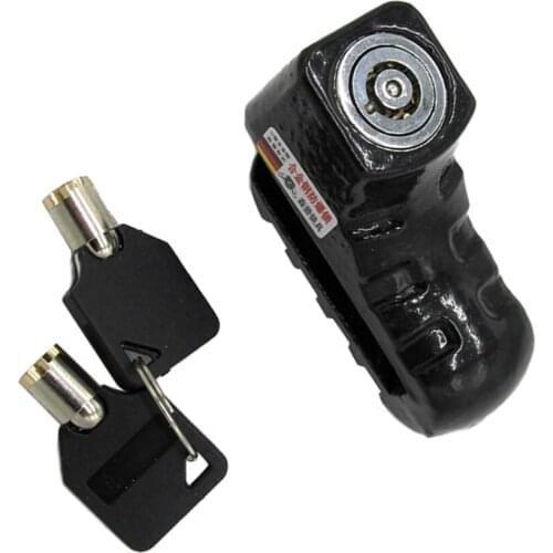 Stainless Steel Motorcycle Disc Brake Lock, Motorbike Anti-theft Waterproof