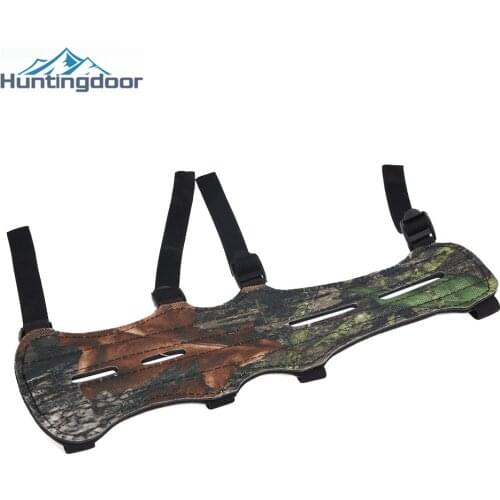 Archery Bow and Arrows Arm Guard Camouflage Oxford Fabric Armguard Outdoor Hunting Shooting Arm Protector Sports
