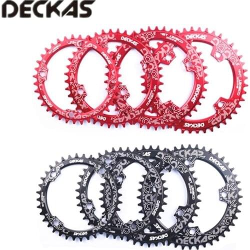 DECKAS 120BCD 36T/38T Mountain Bicycle Crank Chainwheel Aluminum Chainring Hollow Repair Suitable BCD 120mm