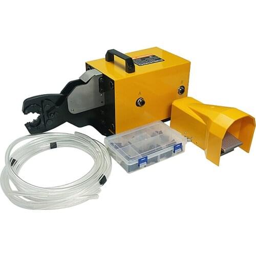 10T AM-240 Heavy Duty Pneumatic Terminal Crimping Machine for 6-240mm2 Wires Cable