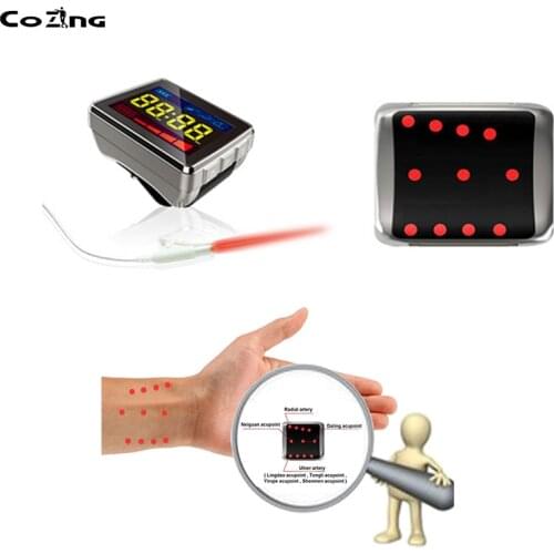 2020 New Laser Watch Laser Acupuncture Therapy Diabetic Rhinitis Cholesterol Hypertension Healthcare Product