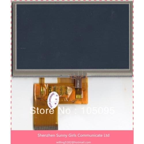 4.3'' inch KD43G18-40TB-A2 KD43G18-40TB KD43G18 KD43G18-40TB-A9 for Mio Moov M410 lcd screen display with touch screen digitizer