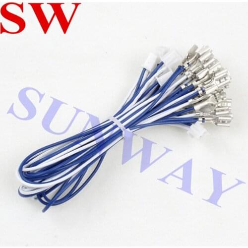 30 pcs/lot Arcade push button 2 pin cable HAPP style SANWA button switch wires for Jamma arcade USB Encoder wiring harness