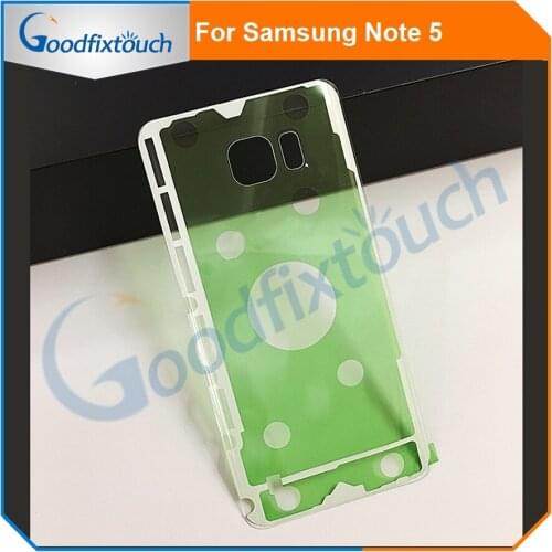 For Samsung Galaxy Note 5 N5 N920 N920F N9200 3D Transparent Glass Back Housing Battery Cover Rear Door For Samsung Note5 Repair Case