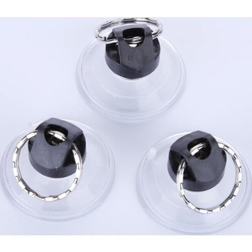 3Pcs/Lot LCD Screen Opening Tool Suction Cup With Metal Key Ring Repair Tools For Universal All Mobile Phone Tablet