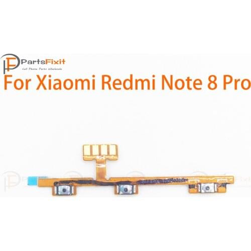 Power On Off Volume Flex for Xiaomi Redmi Note 8 Pro Note8Pro Power Volume Button Key Flex Switch On Off Up Down Connector Cable